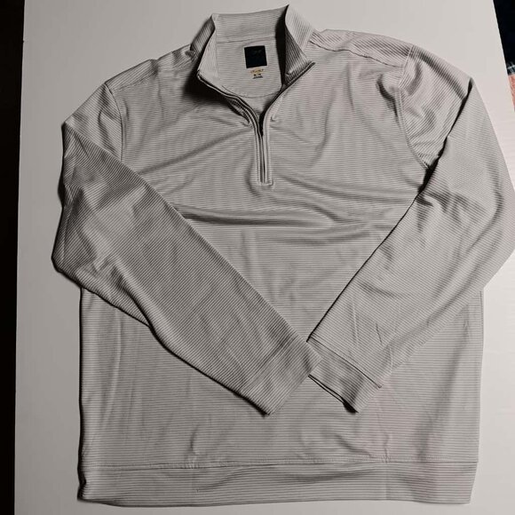 Greg Norman Men’s Play Dry Heather 1/4-Zip Mock Neck Pullover - Picture 1 of 6